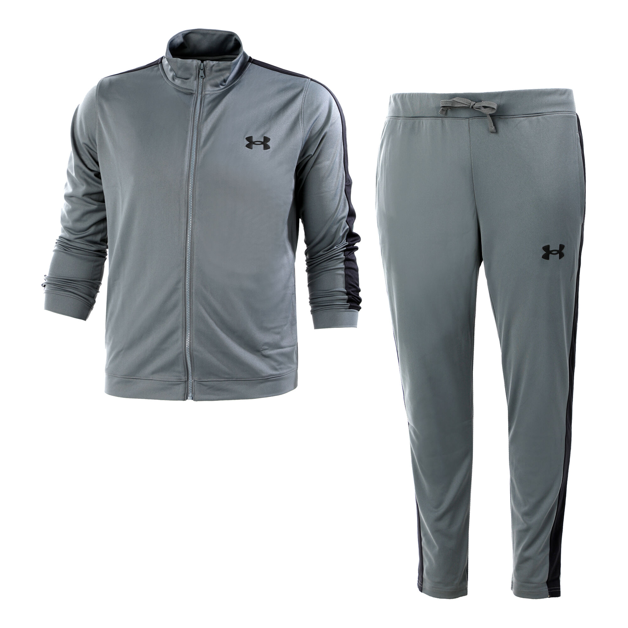 Under Armour TRACK SUIT - Tracksuit - pitch gray/black/grey