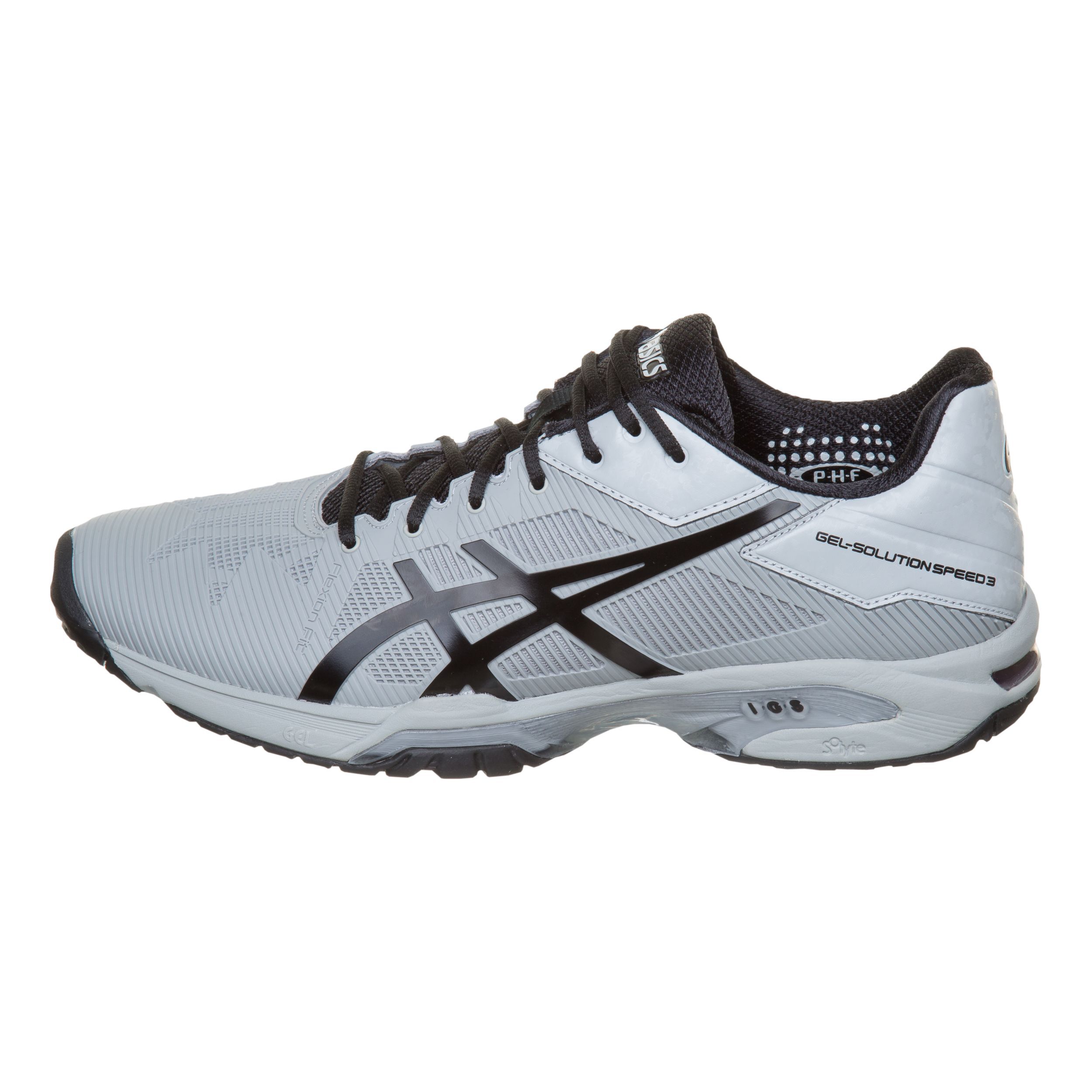Buy ASICS Gel Solution Speed 3 All Court Shoe Men Lightgrey Black