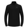Essential Ceramiwarm 1/2 Zip Running Shirt Men-Black