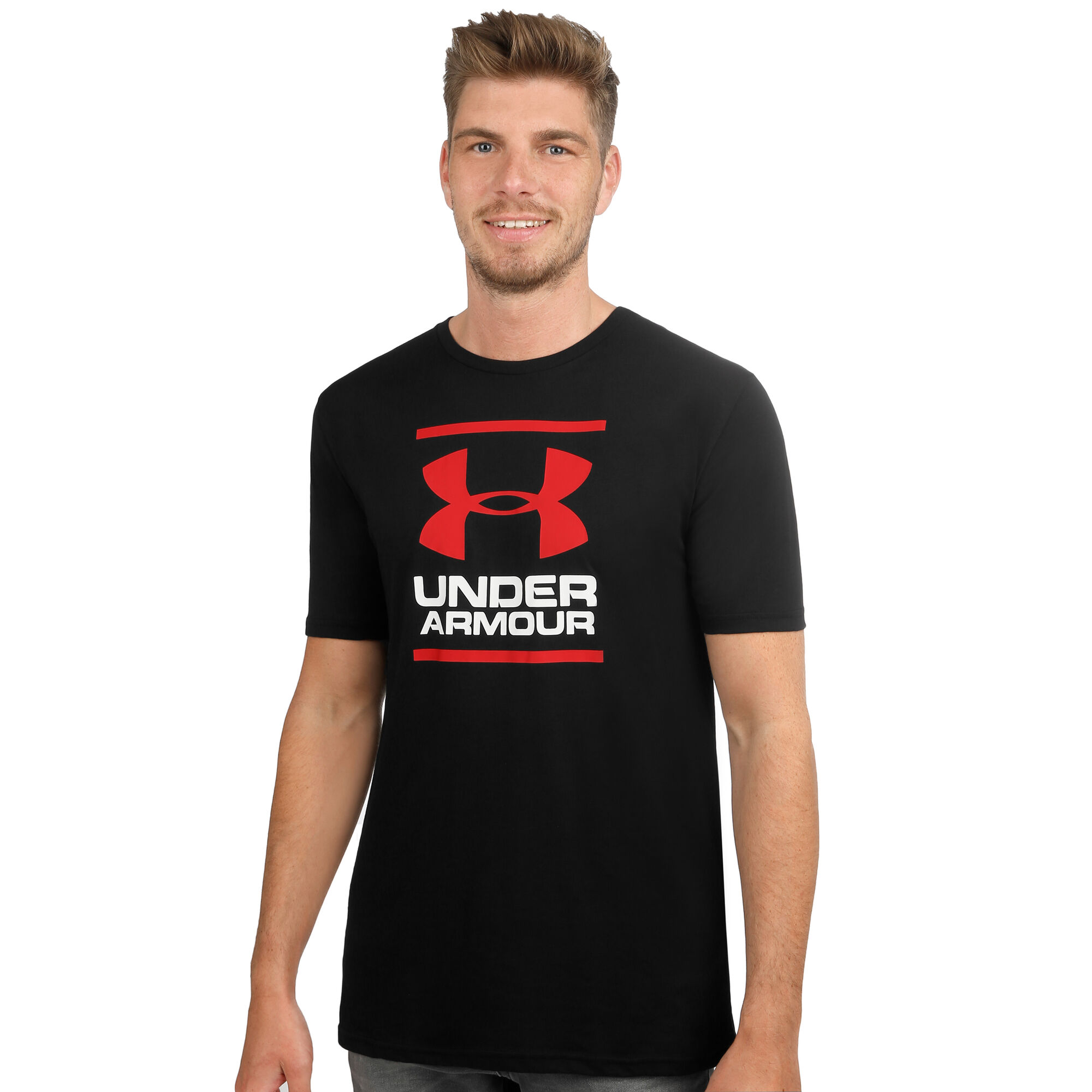 Buy Under Armour online GL Men | Red Point T-Shirt Tennis COM Black, Foundation