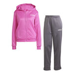 adidas Clothing adidas Linear Tracksuit Women-Pink,Grey