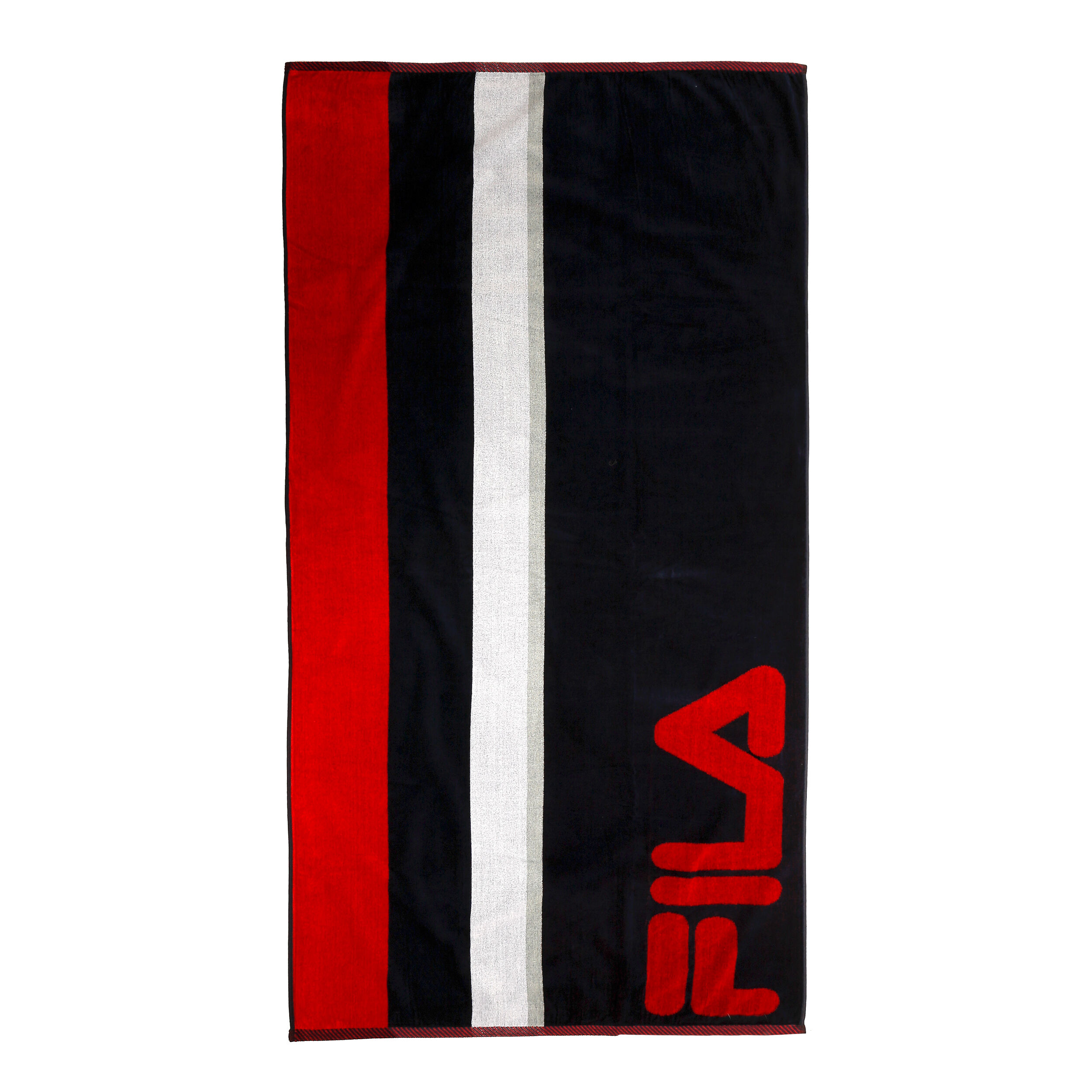 Stripes Beach Towel 90x170cm Dark Blue Red