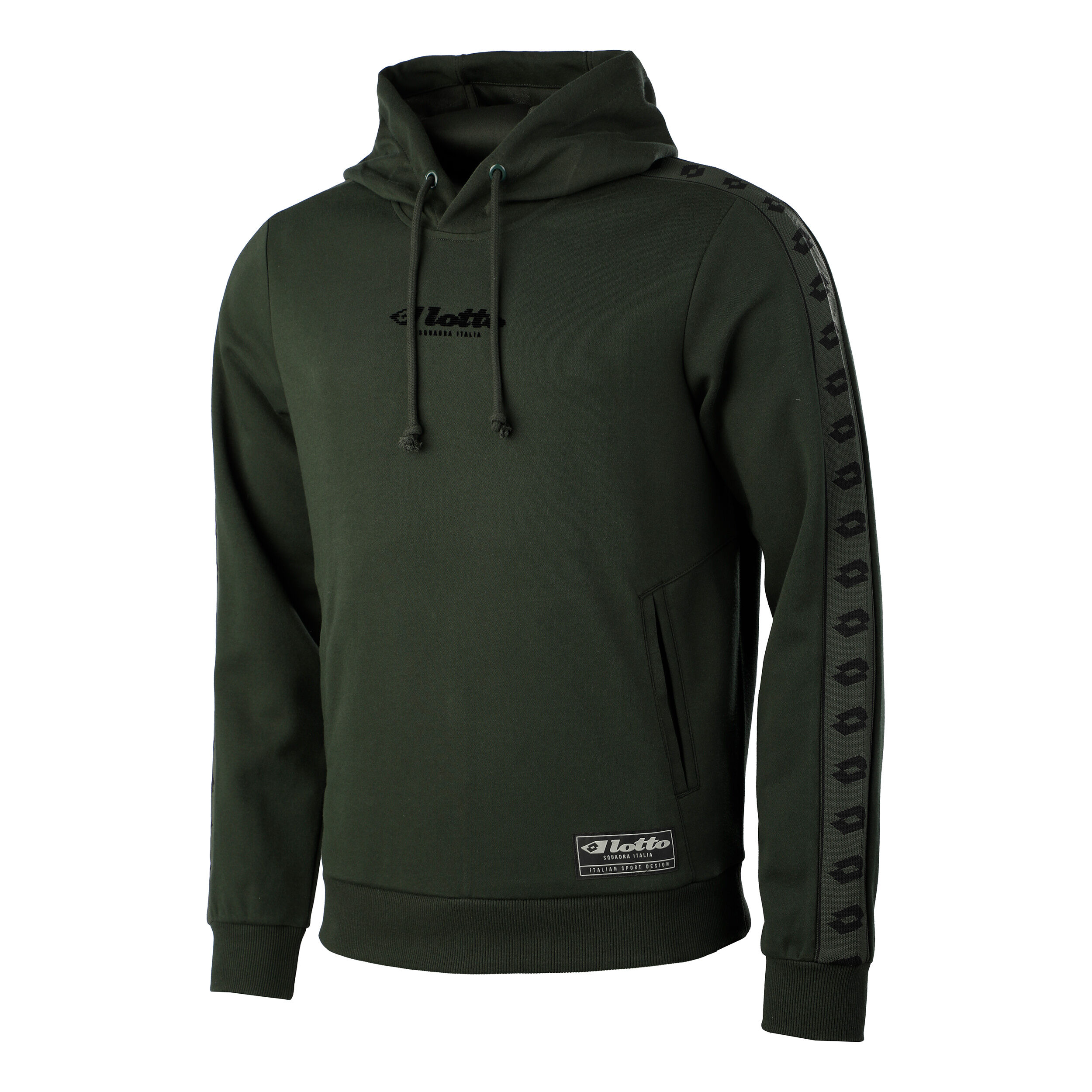 Buy Lotto Athletica Due V Sweat Hoody Men Green online Tennis Point COM