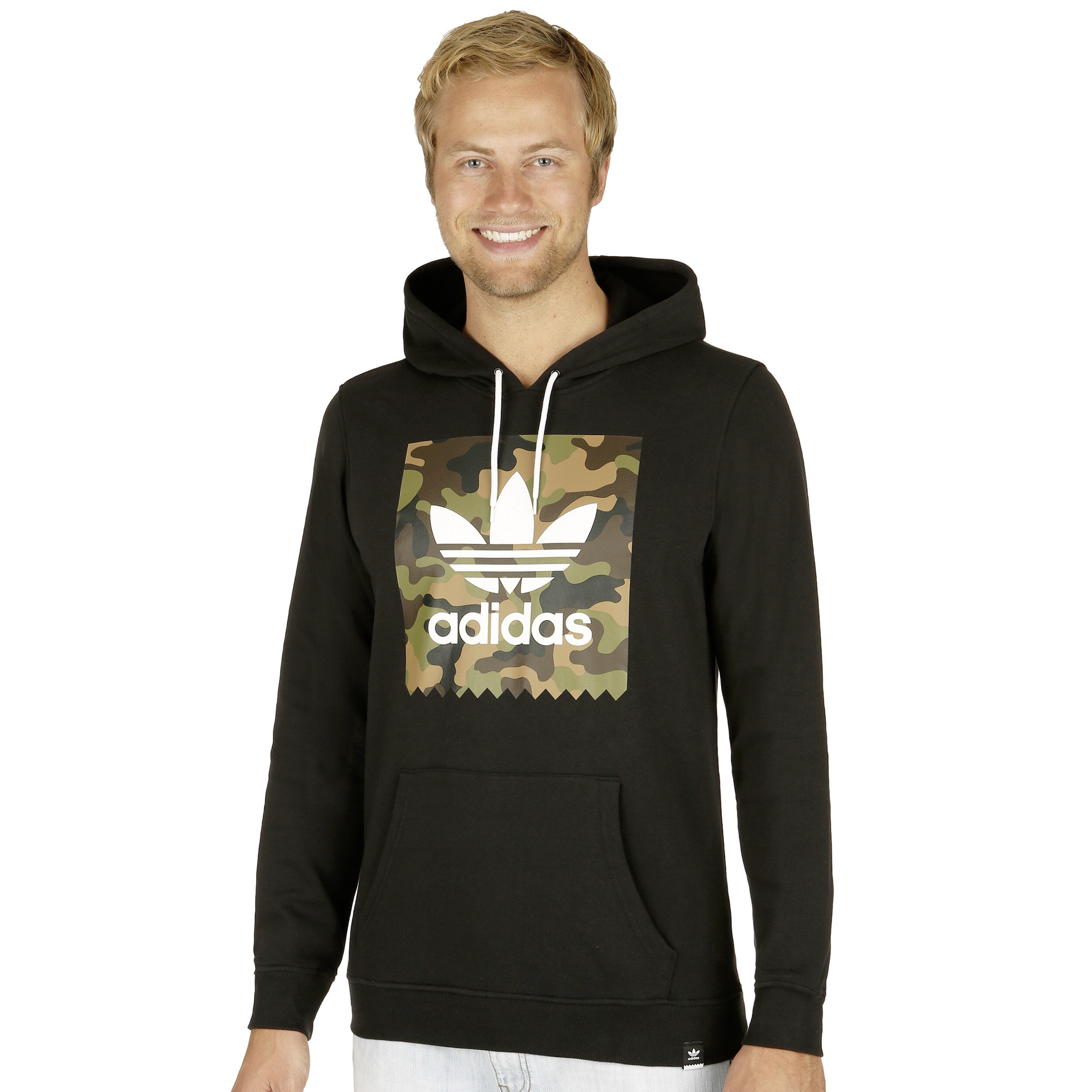 Camo Blackbird Hoody Men Black Brown