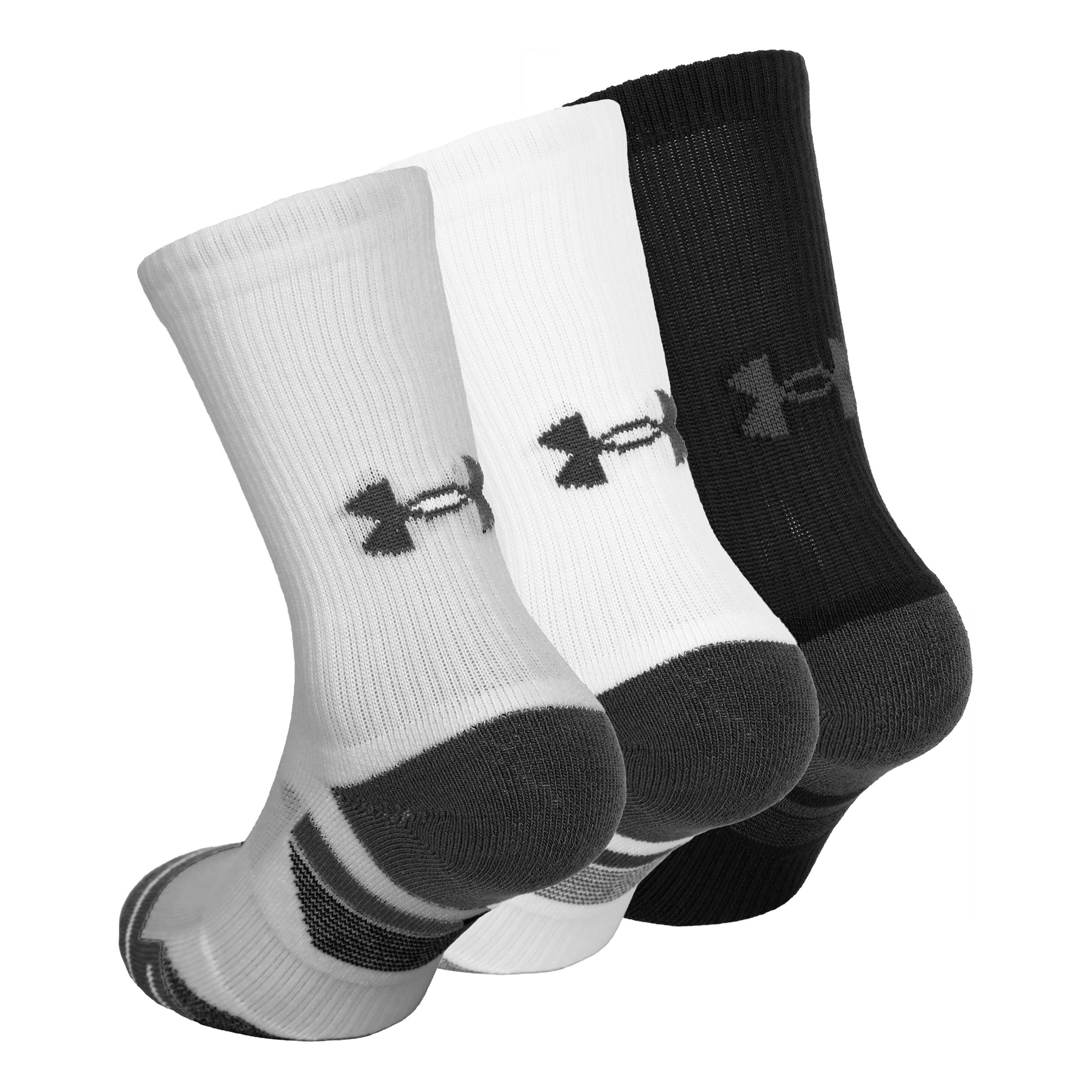 Buy Under Armour Performance Tech Crew Sports Socks Grey