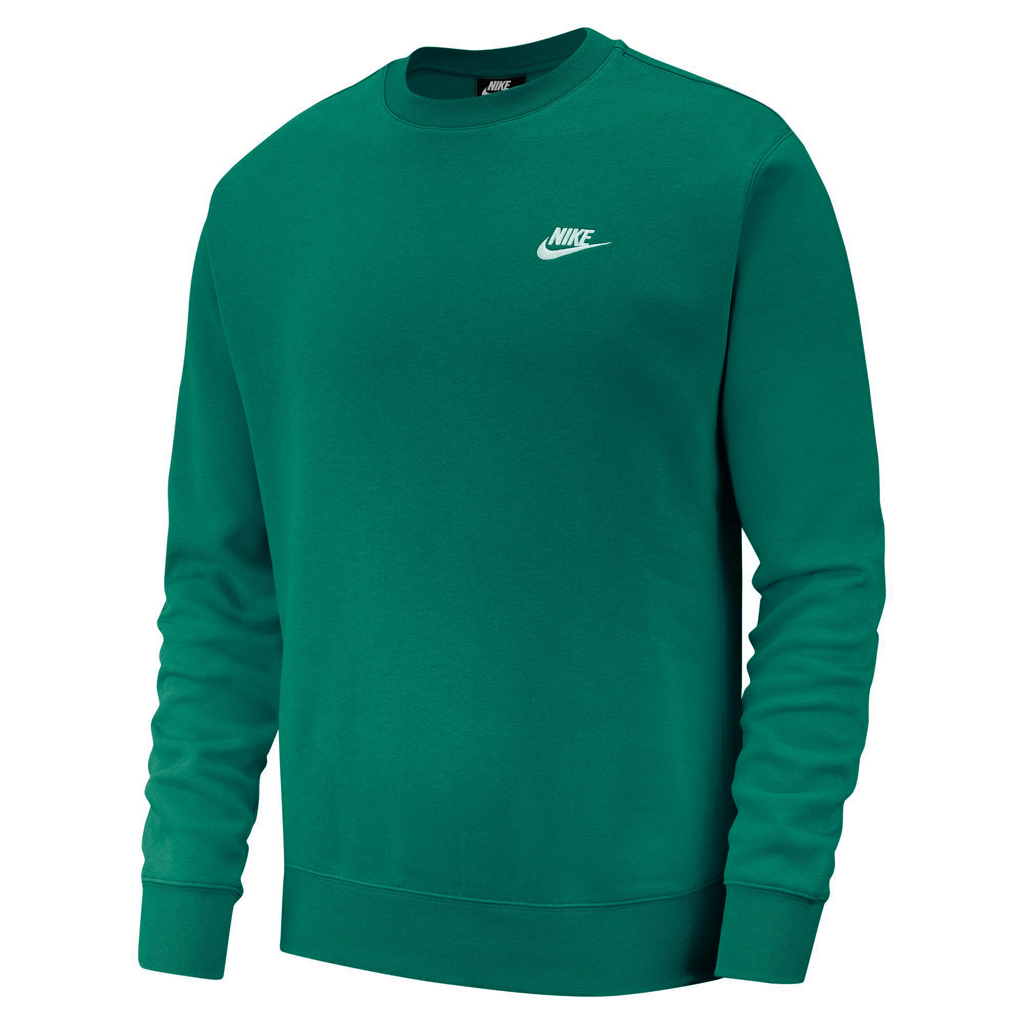 Nike Club Fleece crew neck sweatshirt in green
