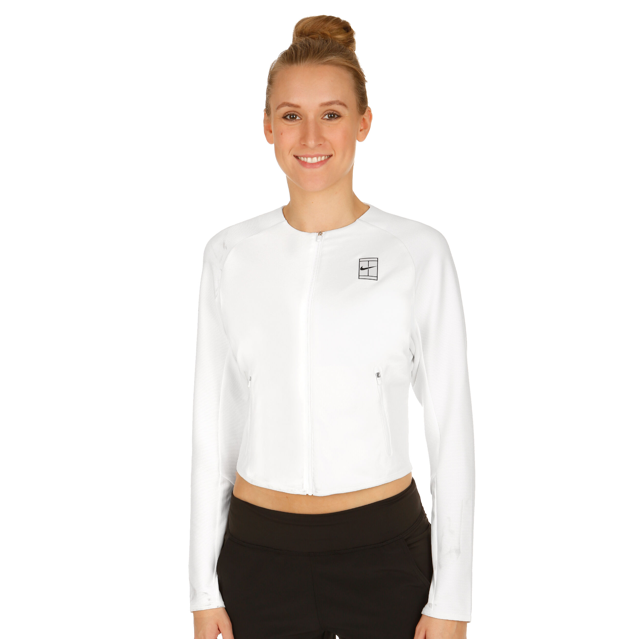 Nike tennis jacket women's clearance