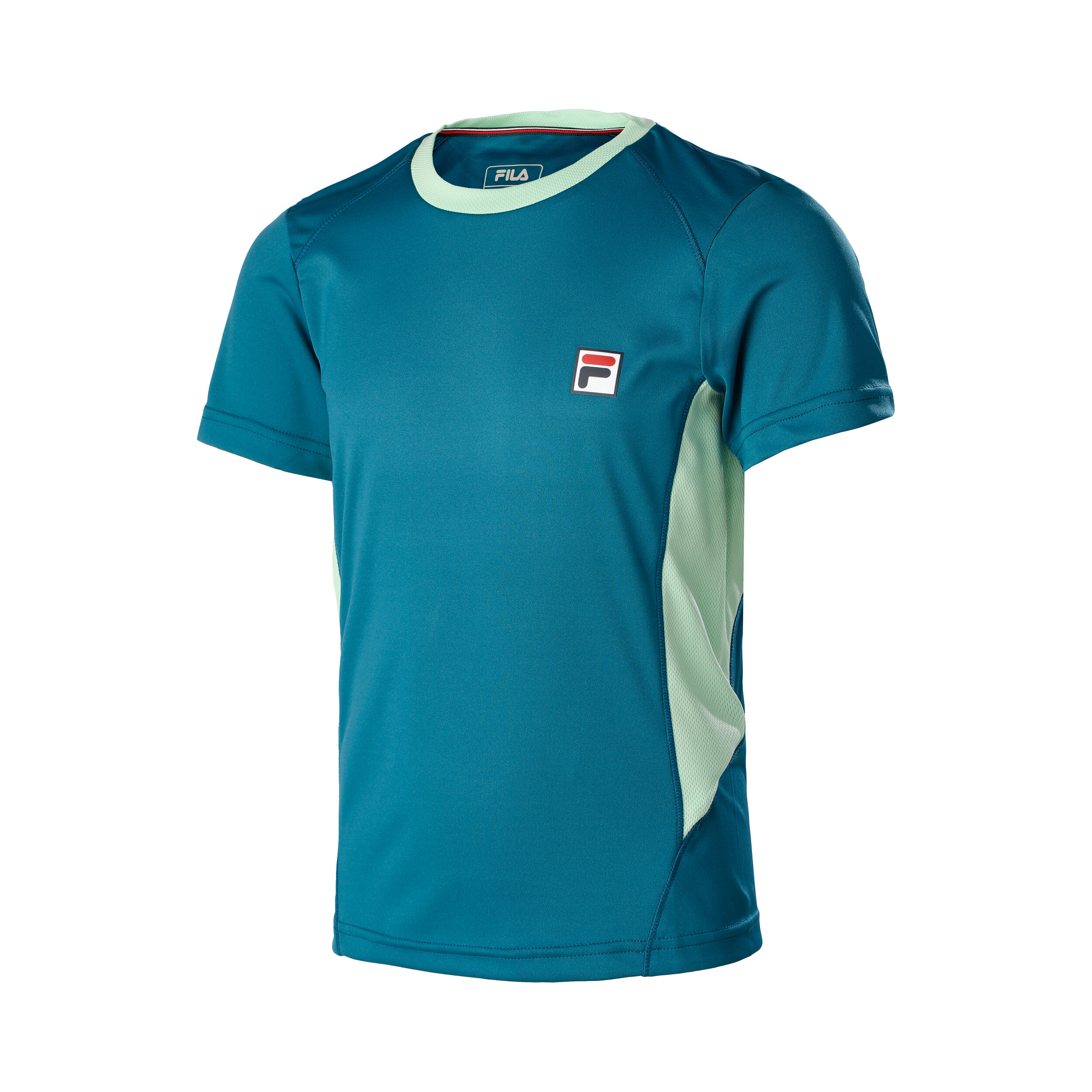 Buy Fila Mats T Shirt Boys Turquoise Green online Tennis Point COM