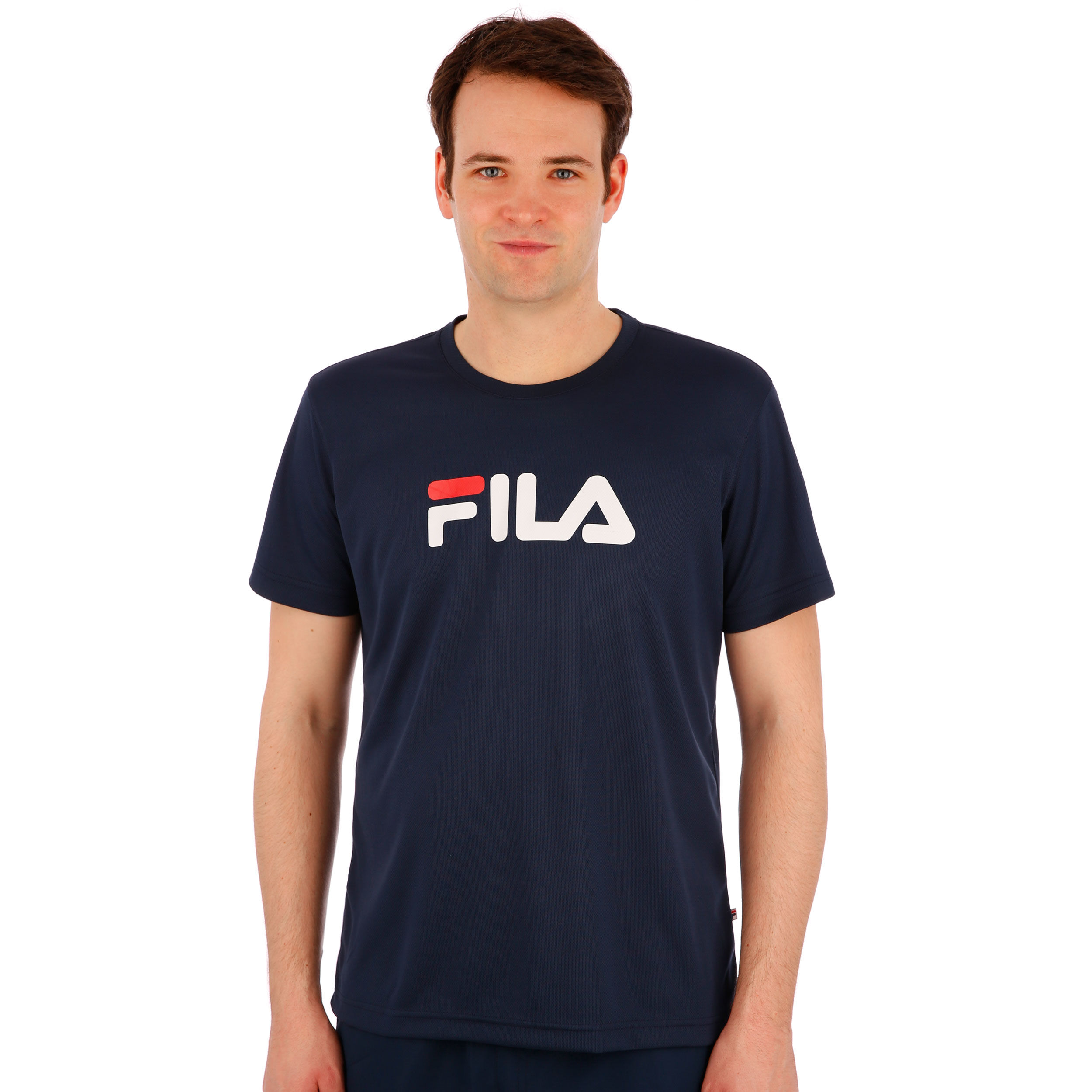 Navy blue fila discount shirt