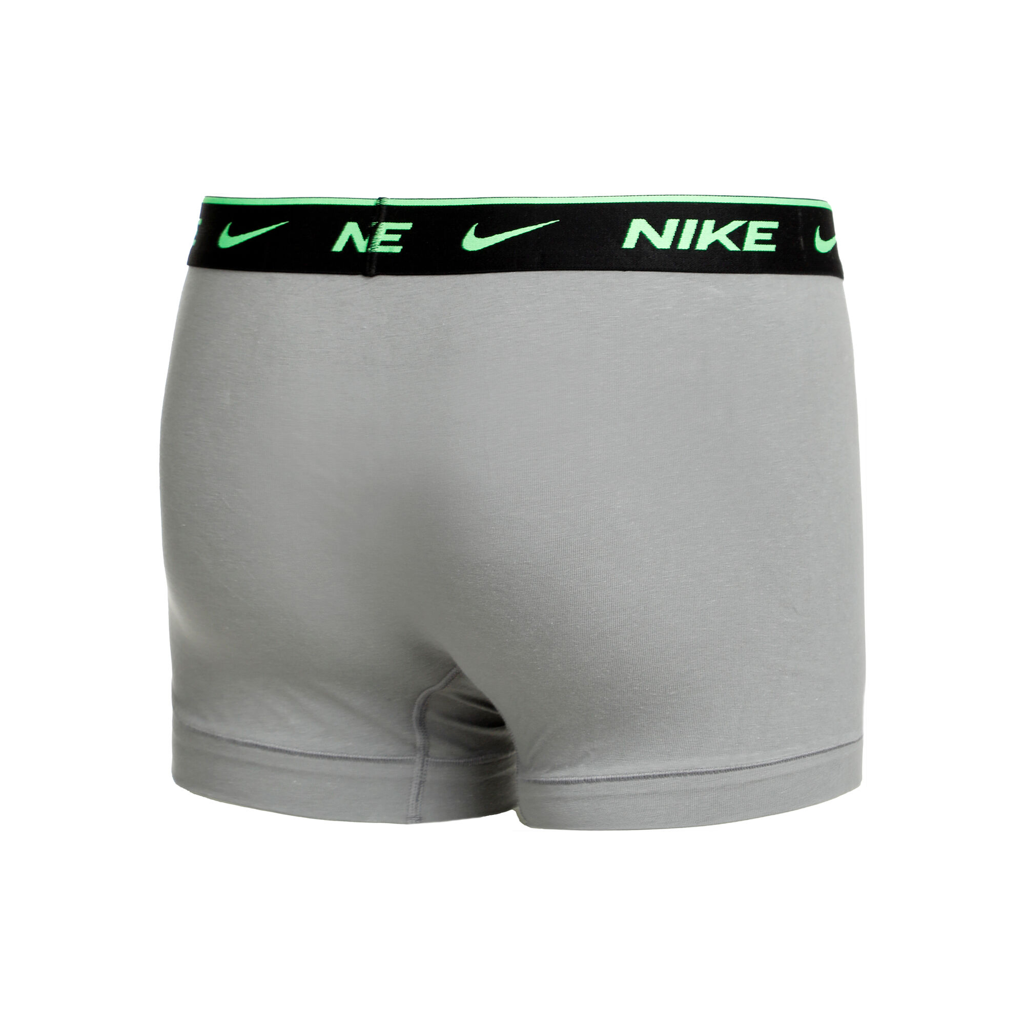 Buy Nike Everyday Cotton Stretch Trunk Boxer Shorts 3 Pack Men Grey, Neon  Green online