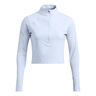 Launch Elite Half Zip Running Shirt Women-Blue