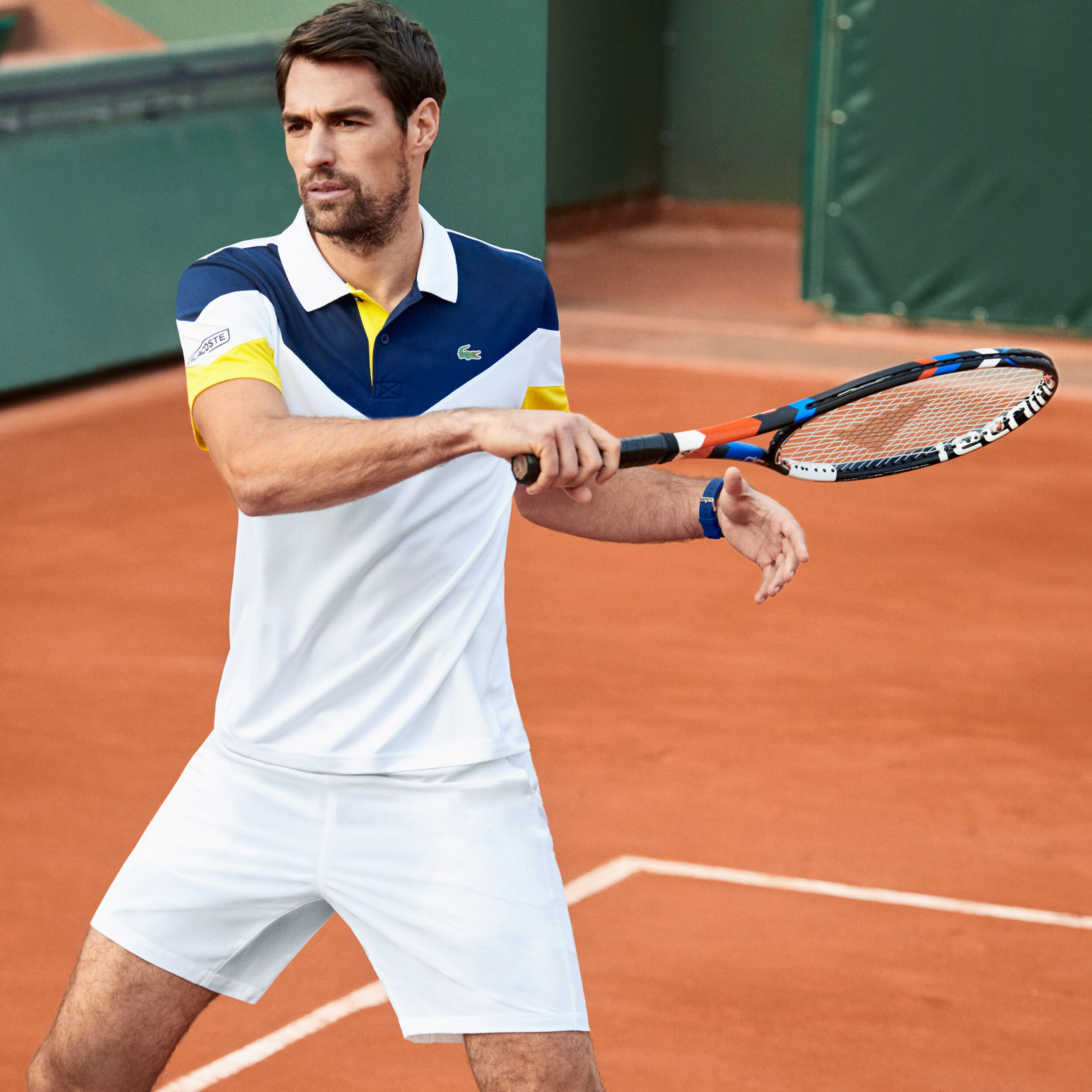 Buy Lacoste Novak Djokovic Seasonal I Shorts Men White online Tennis Point COM