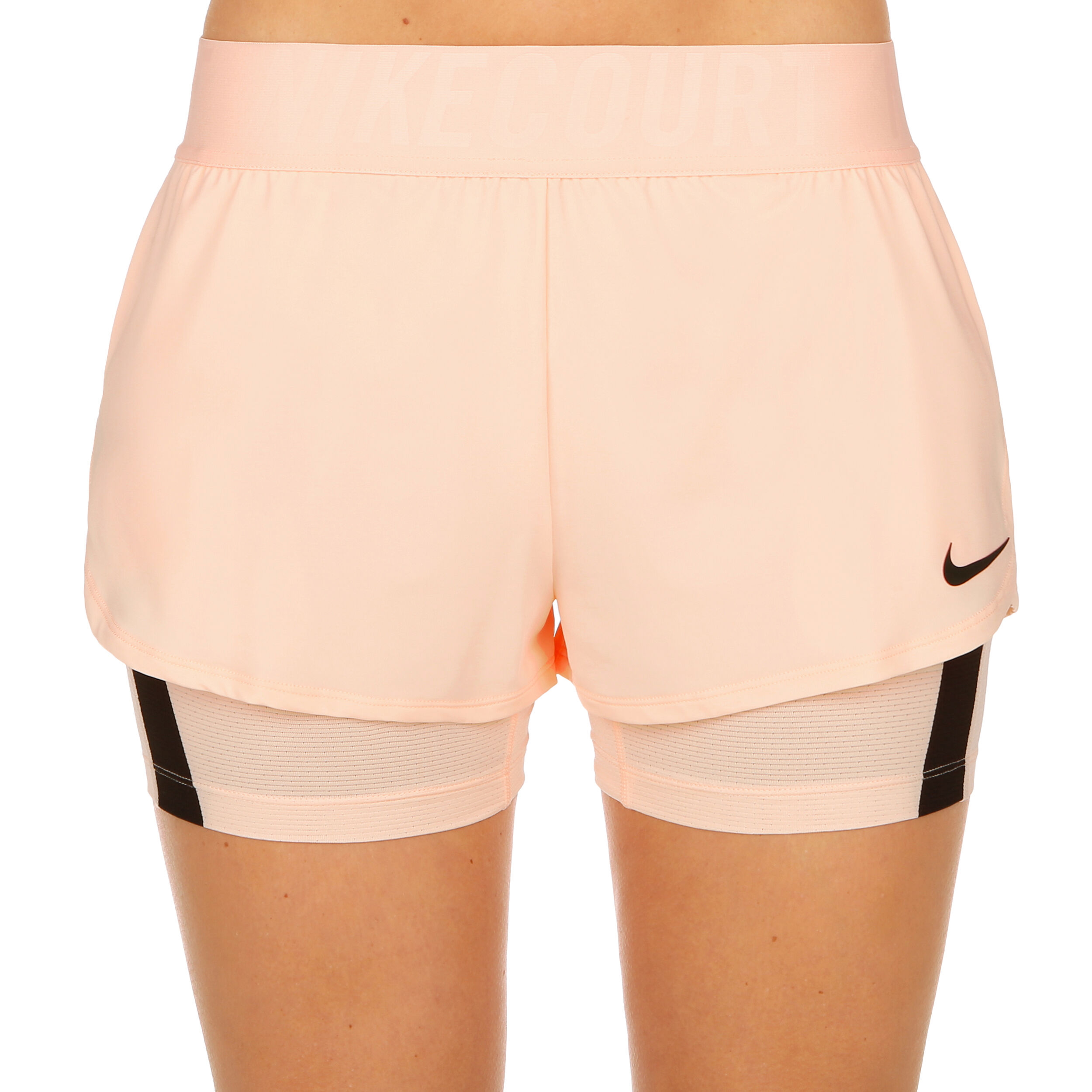 Court Dry Ace Shorts Women Apricot Black