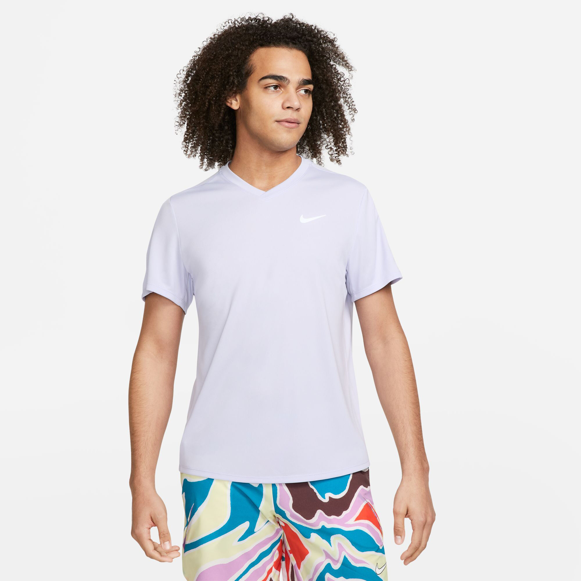 Buy Nike Dri Fit Court T Shirt Men Lilac online Tennis Point COM