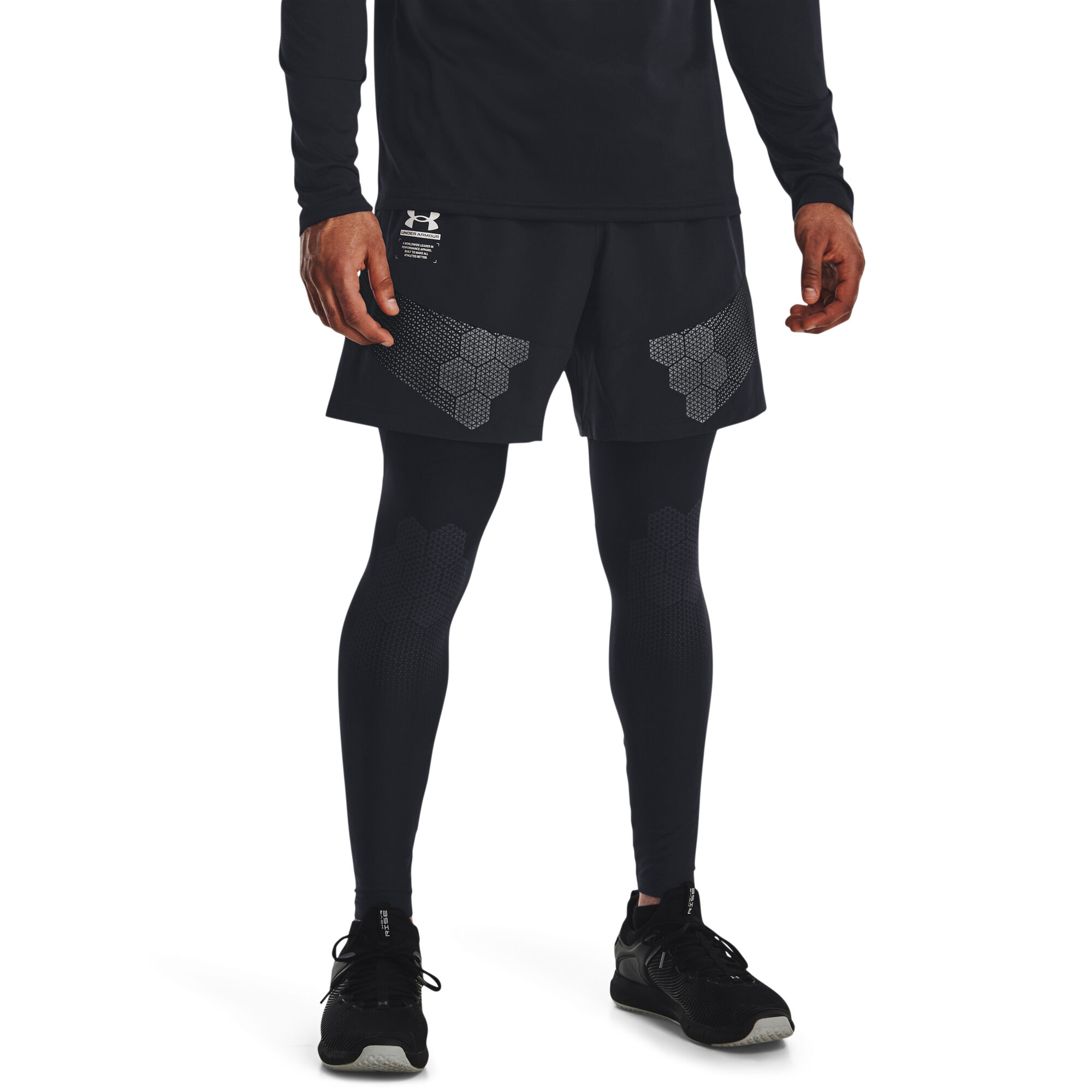 Buy Under Armour Armourprint Woven Shorts Men Black, Silver online