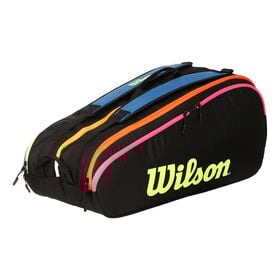 Image of Team Neon Collection Racket Bag 12 Pack Special Edition-Black