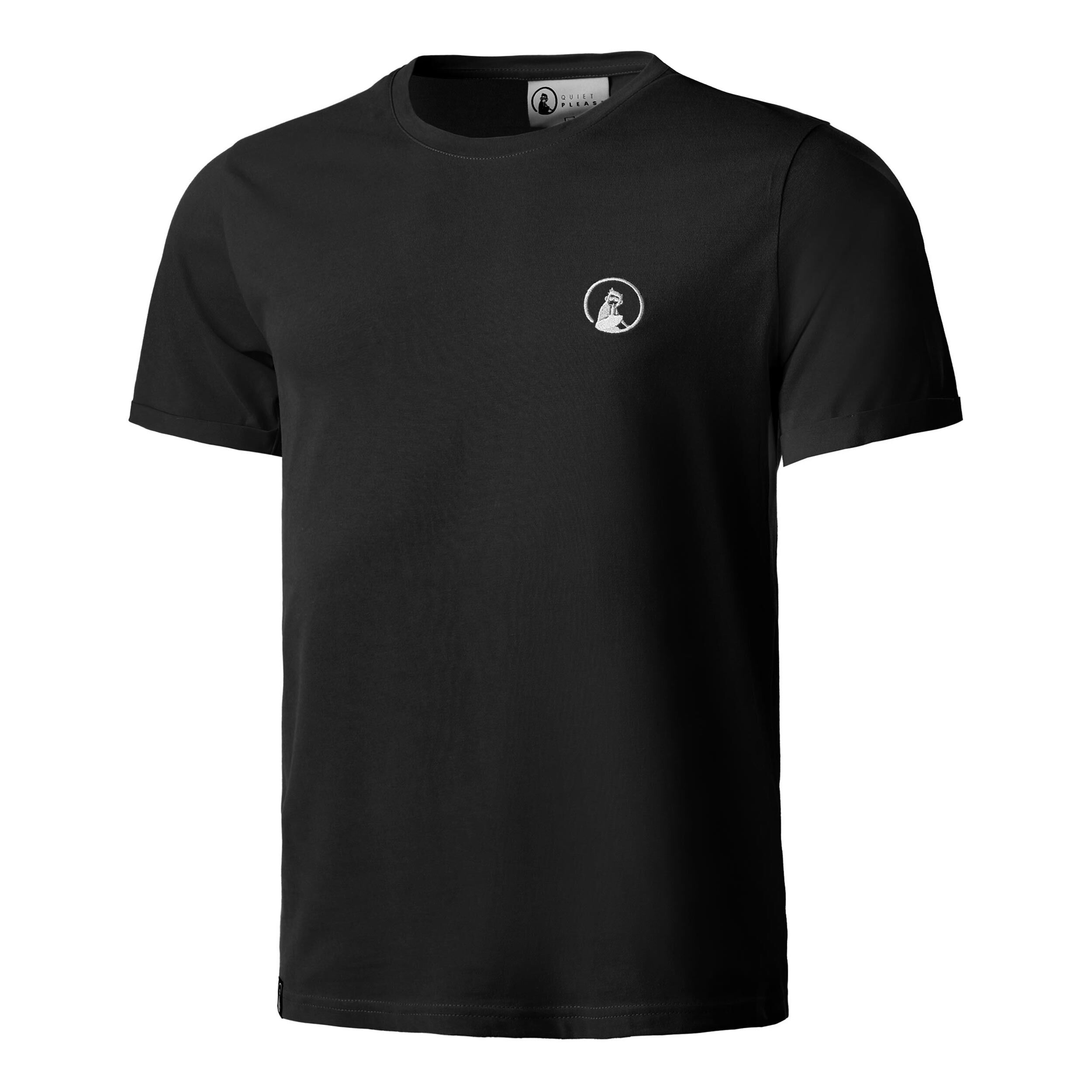 Buy Quiet Please Ready To Serve T Shirt Men Black White online