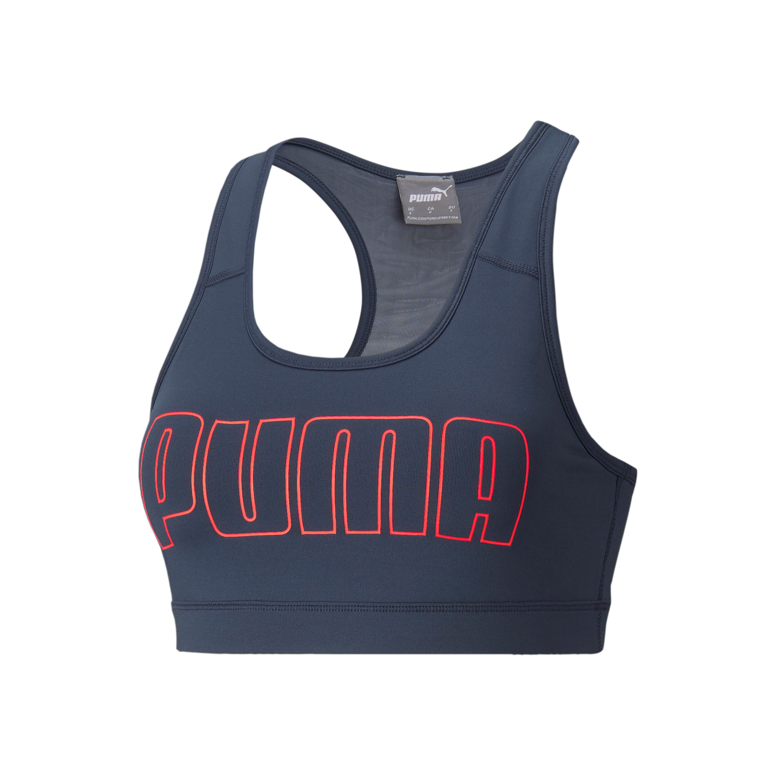Buy Puma Mid Impact 4Keeps Sports Bras Women Dark Blue online