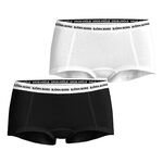 Björn Borg Clothing Björn Borg Core Logo Mini Shorts 2 Pack Women-Multicoloured