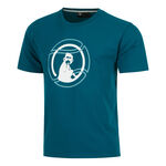 Quiet Please Clothing Quiet Please Create Bracket T-Shirt Men-Petrol,Multicoloured