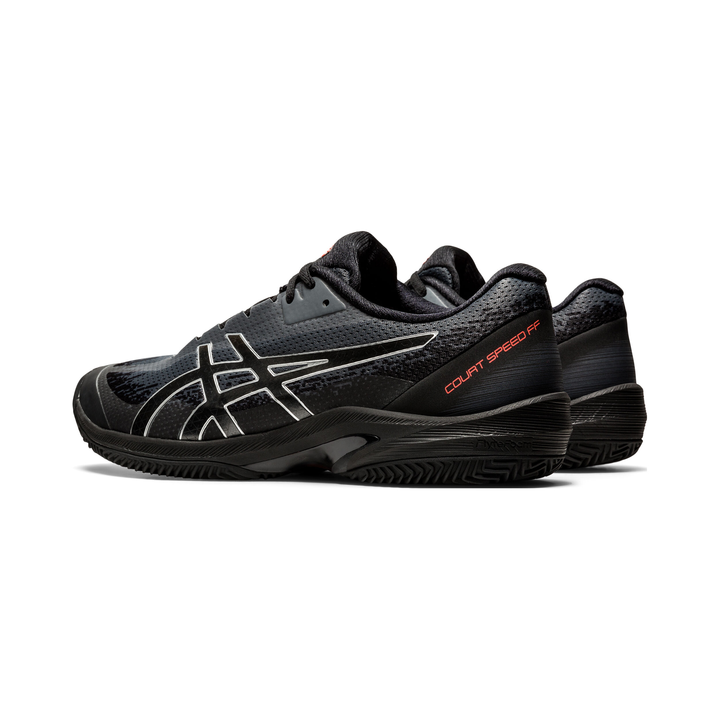 Court Speed FF L.E. Clay Court Shoe Men Dark Grey Orange