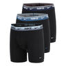 Essential Cotton Stretch Boxer Brief Boxer shorts - 3 Pack Men-black, blue