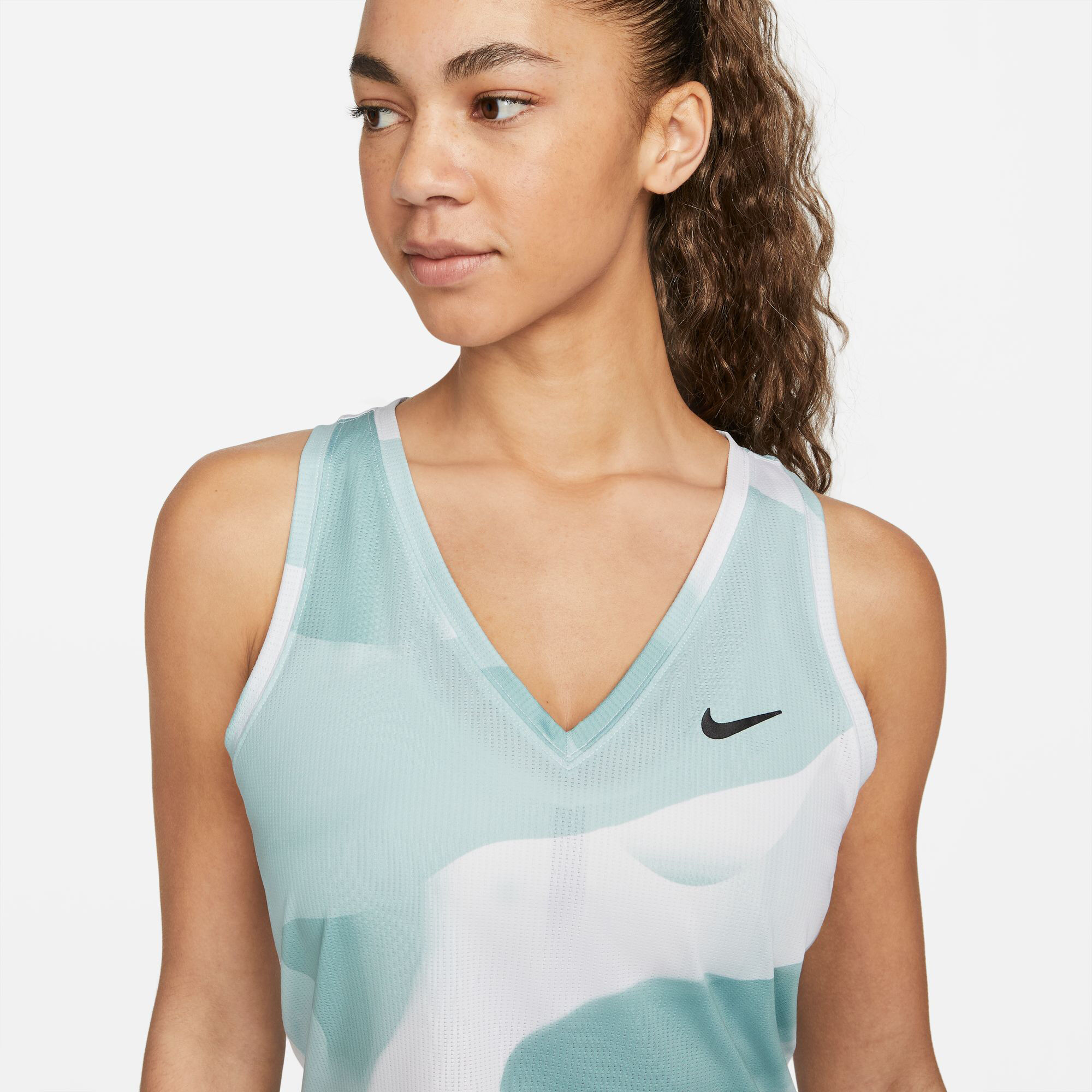 Buy Nike Court Victory Dri-Fit Printed Tank Top Women White, Grey online