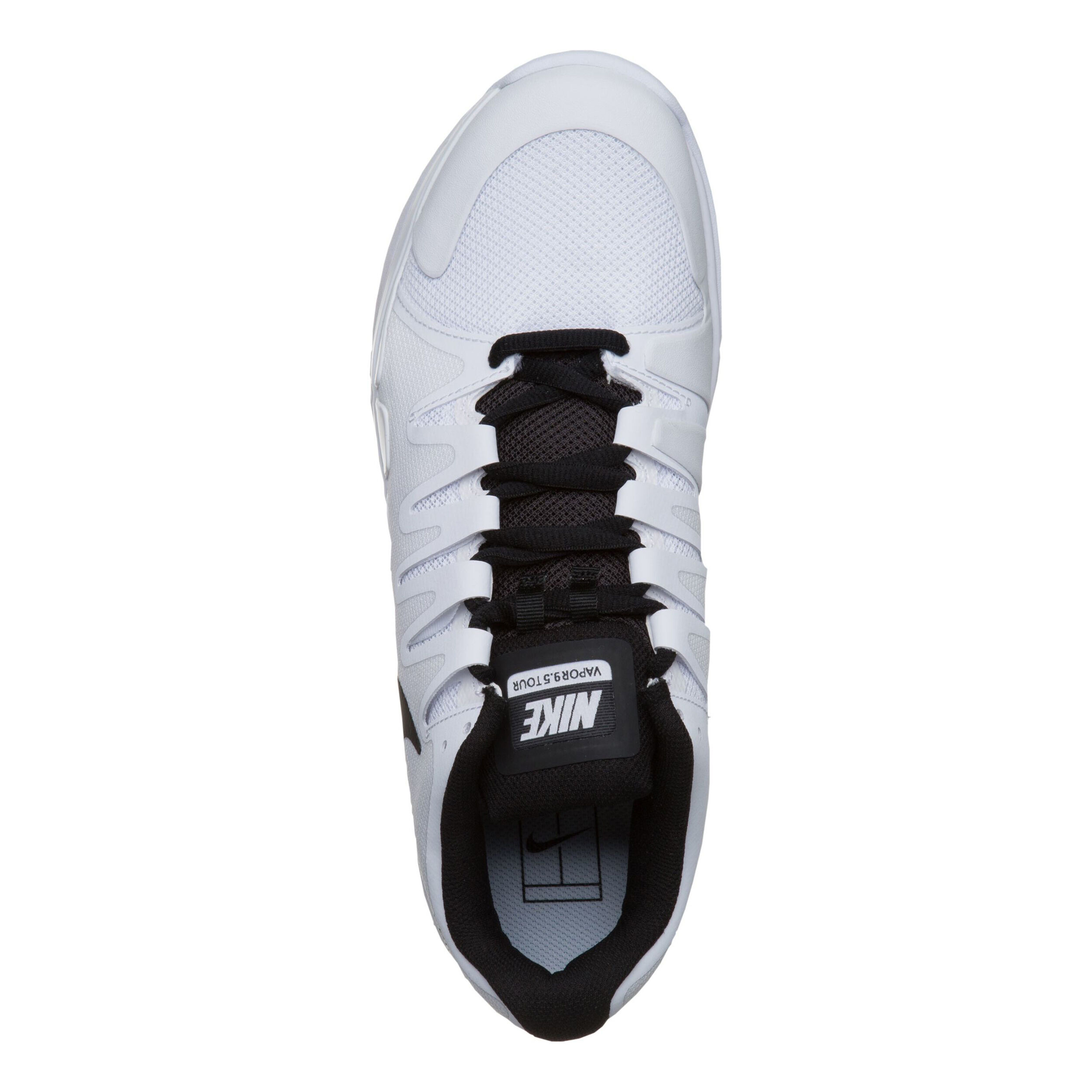 Nike Zoom Vapor 9.5 Tour Carpet Shoe Men White, Black | Tennis-Point