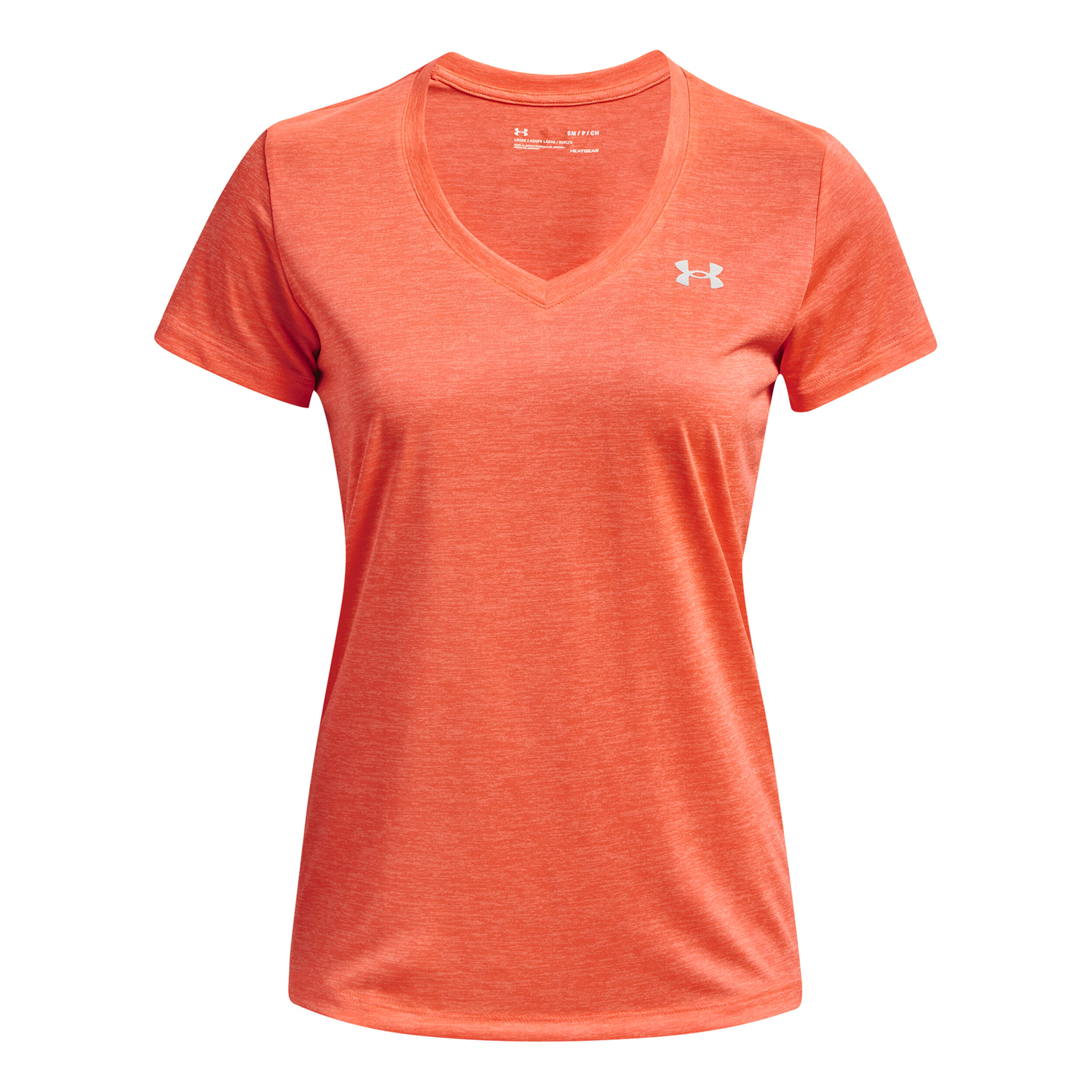 Tech Twist T Shirt Women Orange