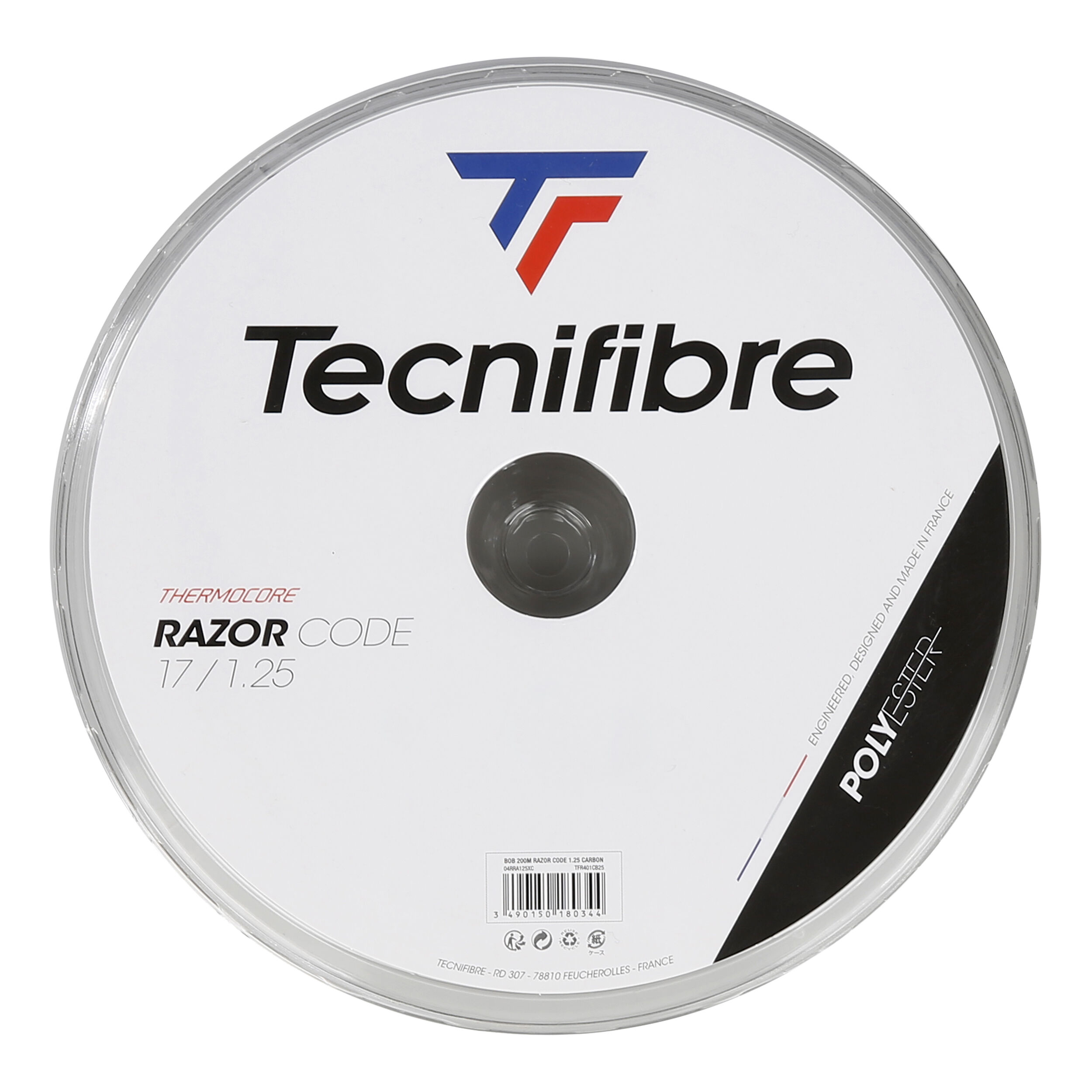 Buy Tecnifibre Razor Code 200m String Reel Grey online
