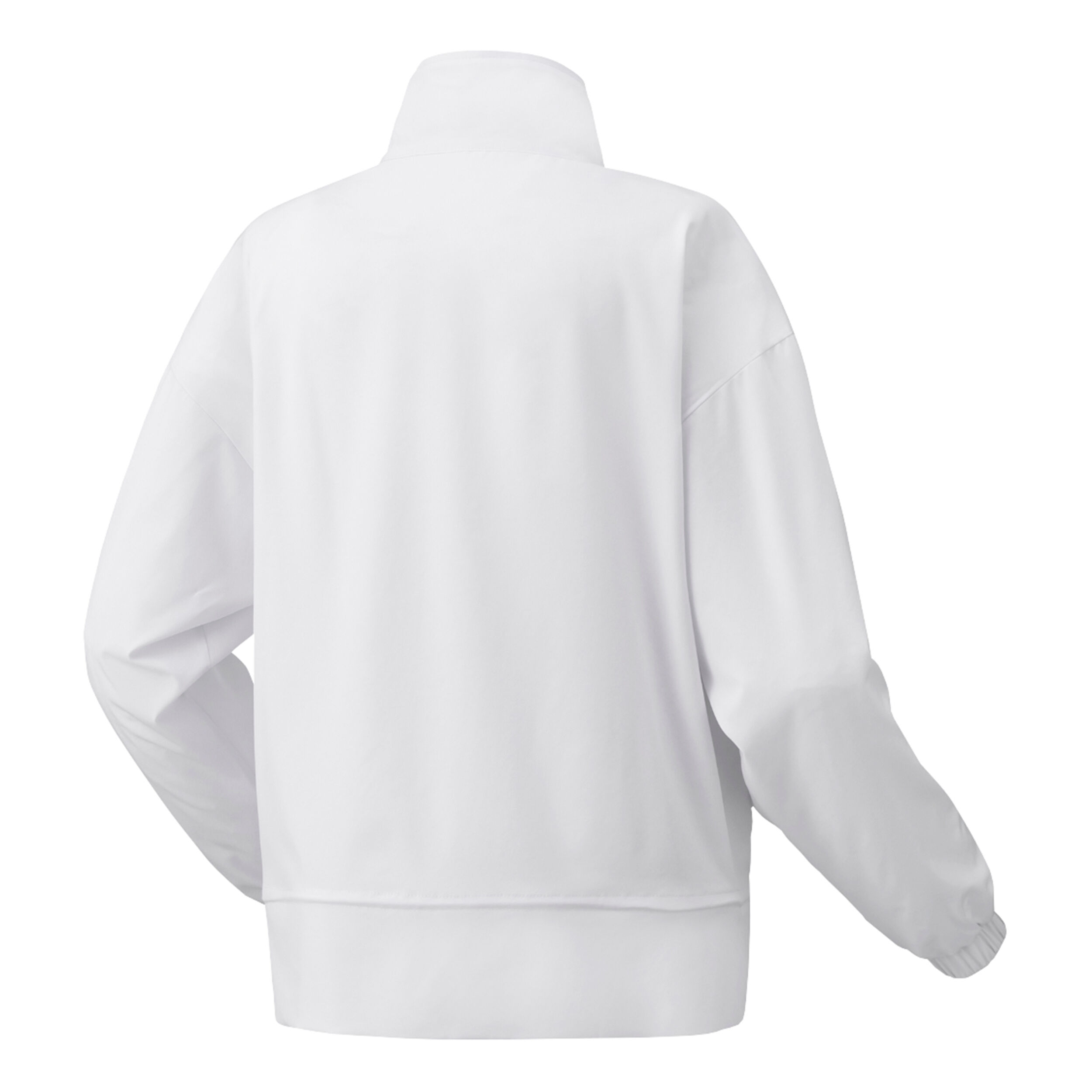 White warm up discount jacket