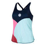 BIDI BADU Clothing BIDI BADU Bubble Tank Top Women-Dark Blue,Turquoise