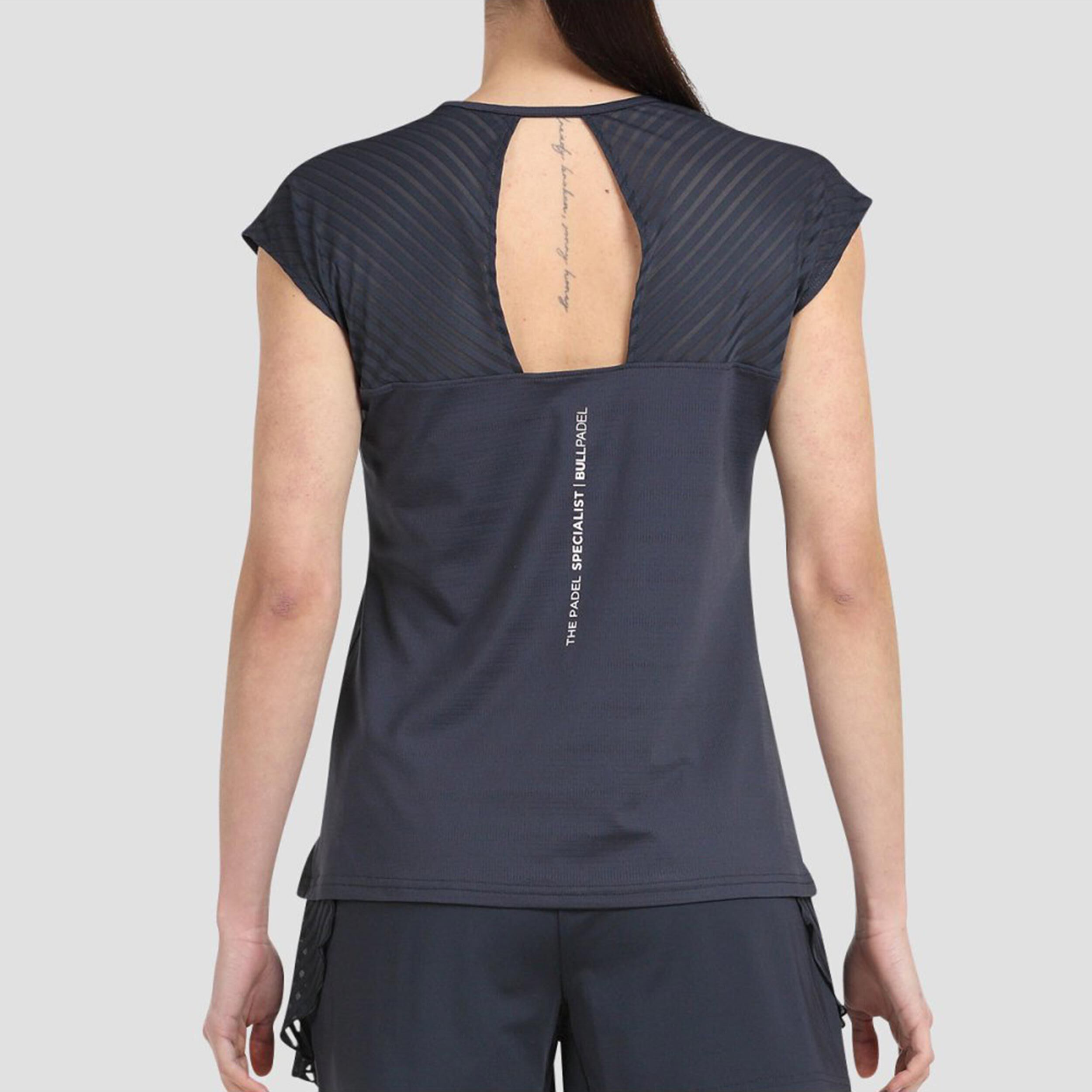 Bullpadel 【 Eleva T-Shirt Womens Women 】 ファッション レディースファッション トップス Tシャツ カットソー レディー Buy Bullpadel Eleva T-Shirt Women Black online | Tennis