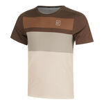 Nike Clothing Nike Court Dri-FIT Advantage Print T-Shirt Men-Brown