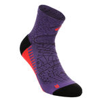 ASICS Clothing ASICS Performance Run Quarter Running socks Unisex-violet
