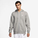 Nike Clothing Nike Club Bb Full-Zip Zip Hoodie Men - grey, 