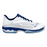 Wave Exceed Light 2 Clay Court Shoe Women-White,Blue