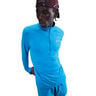 Stride Half-Zip Running shirt Men - blue, silver