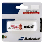 Babolat Replacement grips Babolat Syntec Pro 1 Pack-White