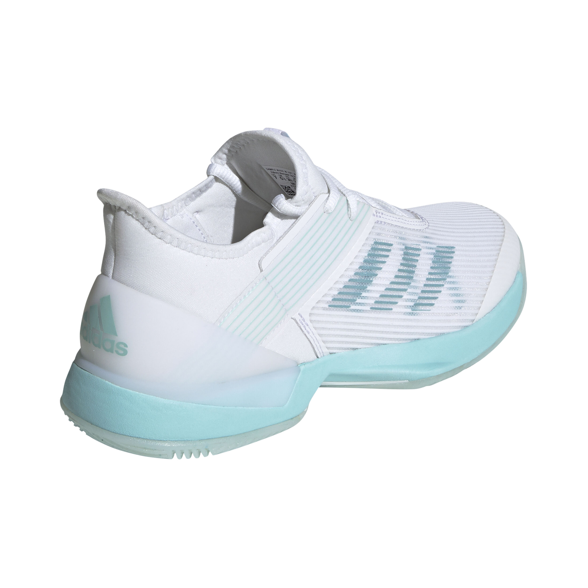 Adizero Ubersonic 3 X Parley All Court Shoe Women White Mint