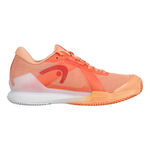 HEAD Tennis shoes HEAD Sprint Pro 4.0 Clay Court Shoe Women-Coral,White