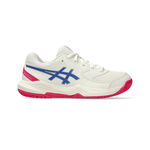 ASICS Tennis shoes ASICS GEL-DEDICATE 8 GS All court shoe Kids-cream, dark blue