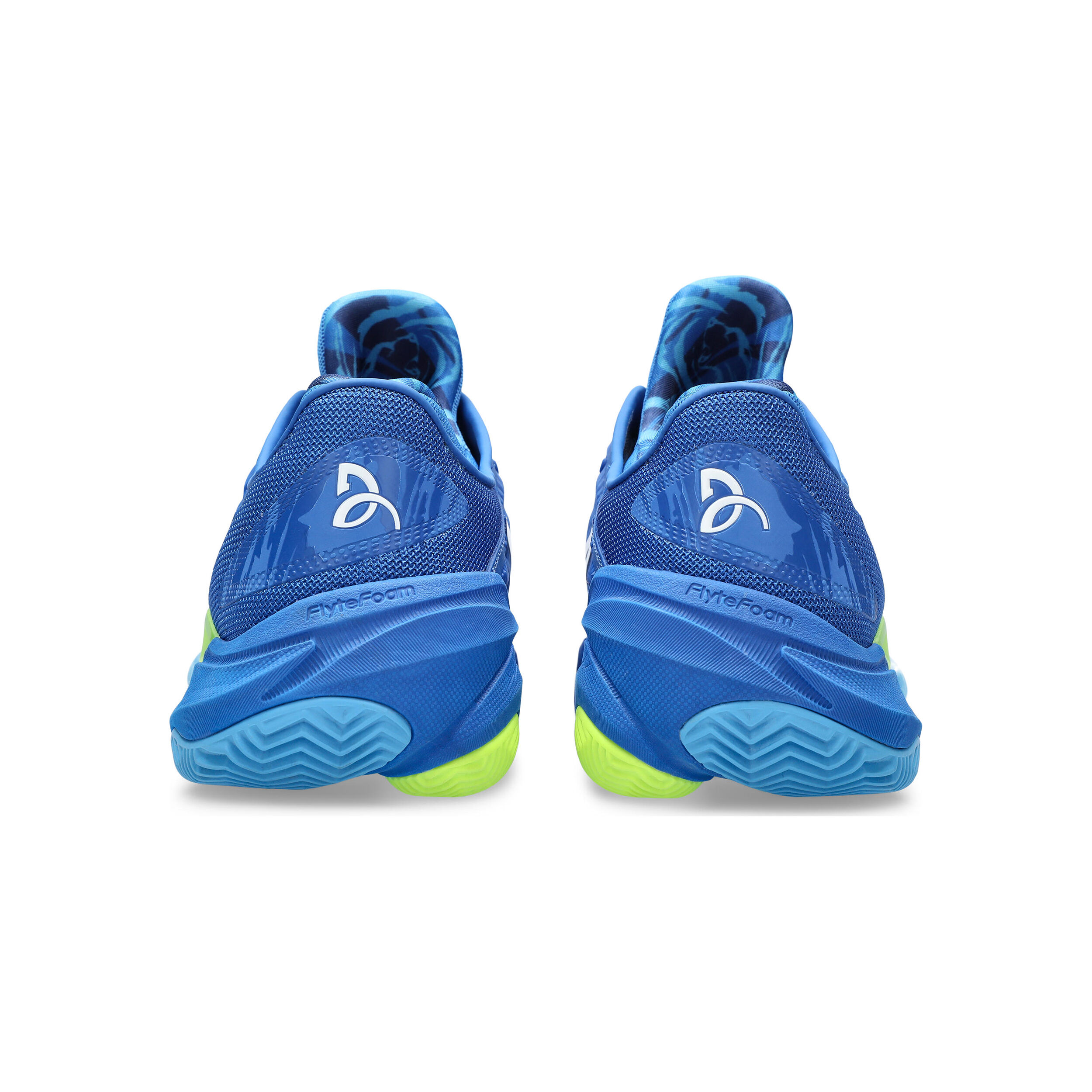 Buy ASICS Court FF 3 Novak Clay Court Shoe Men Blue Neon Green