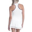 Buy Lucky in Love Shimmer Tank Top Women White, Lilac online