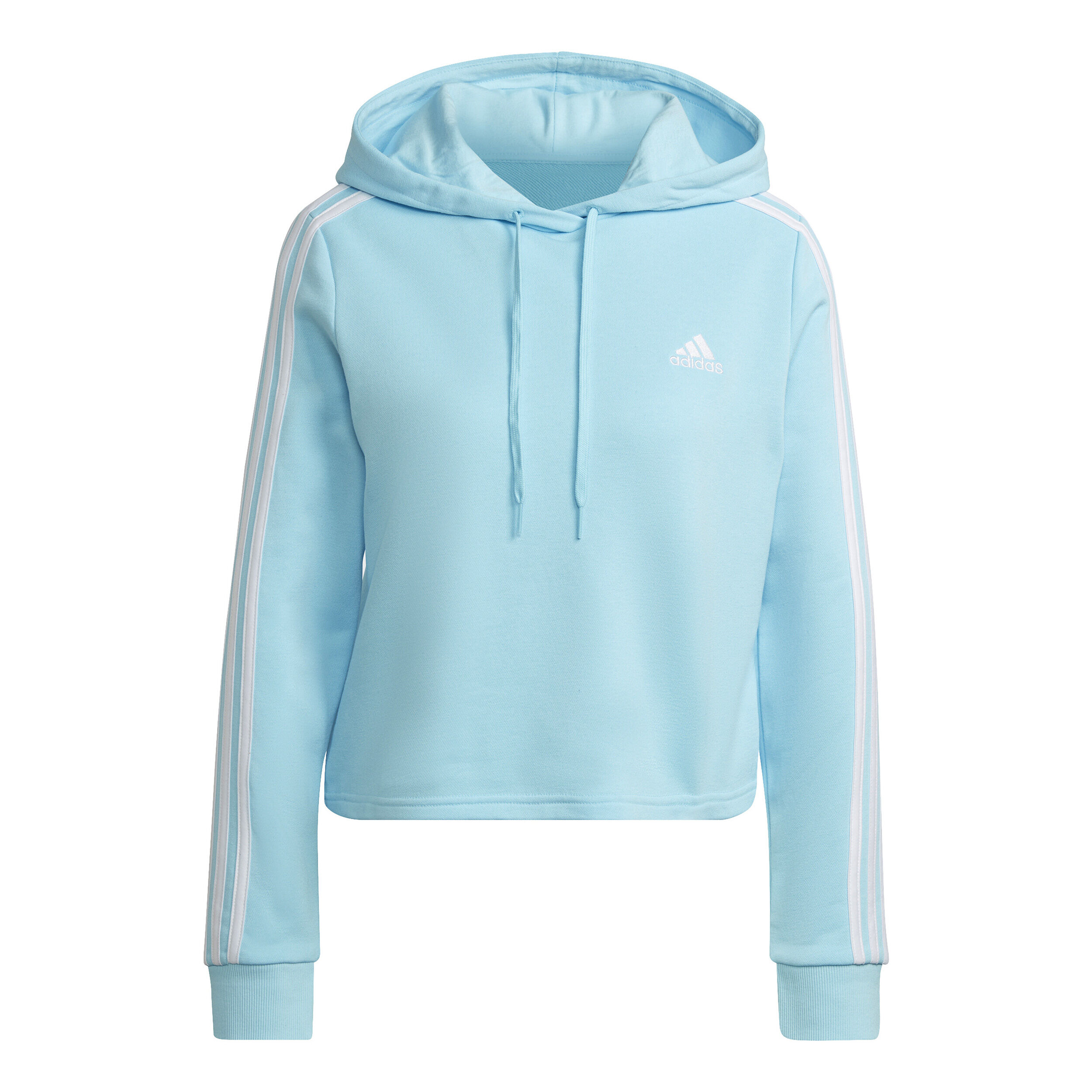 Light blue adidas hoodie womens sale