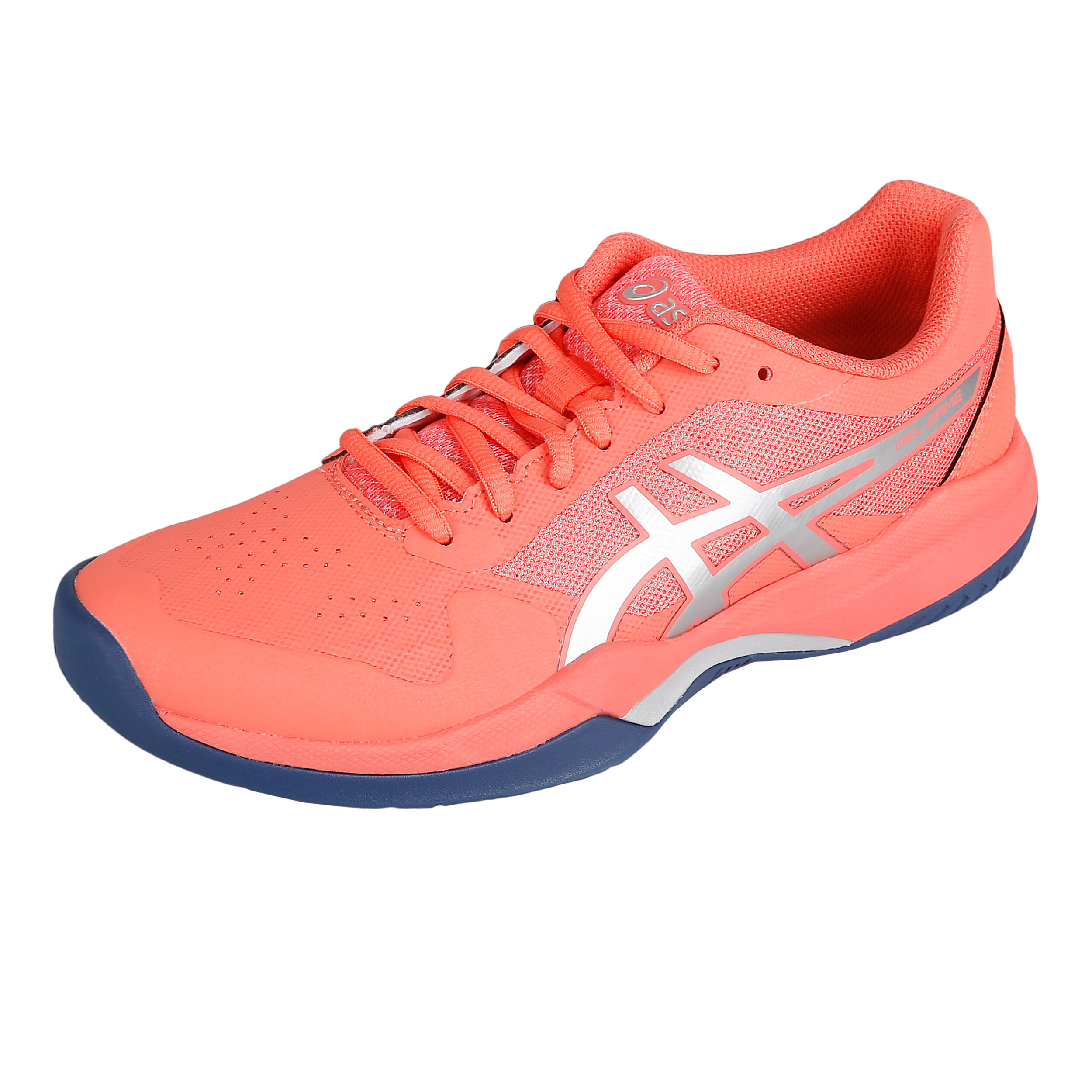Buy ASICS Gel Game 7 All Court Shoe Women Coral Dark Blue online
