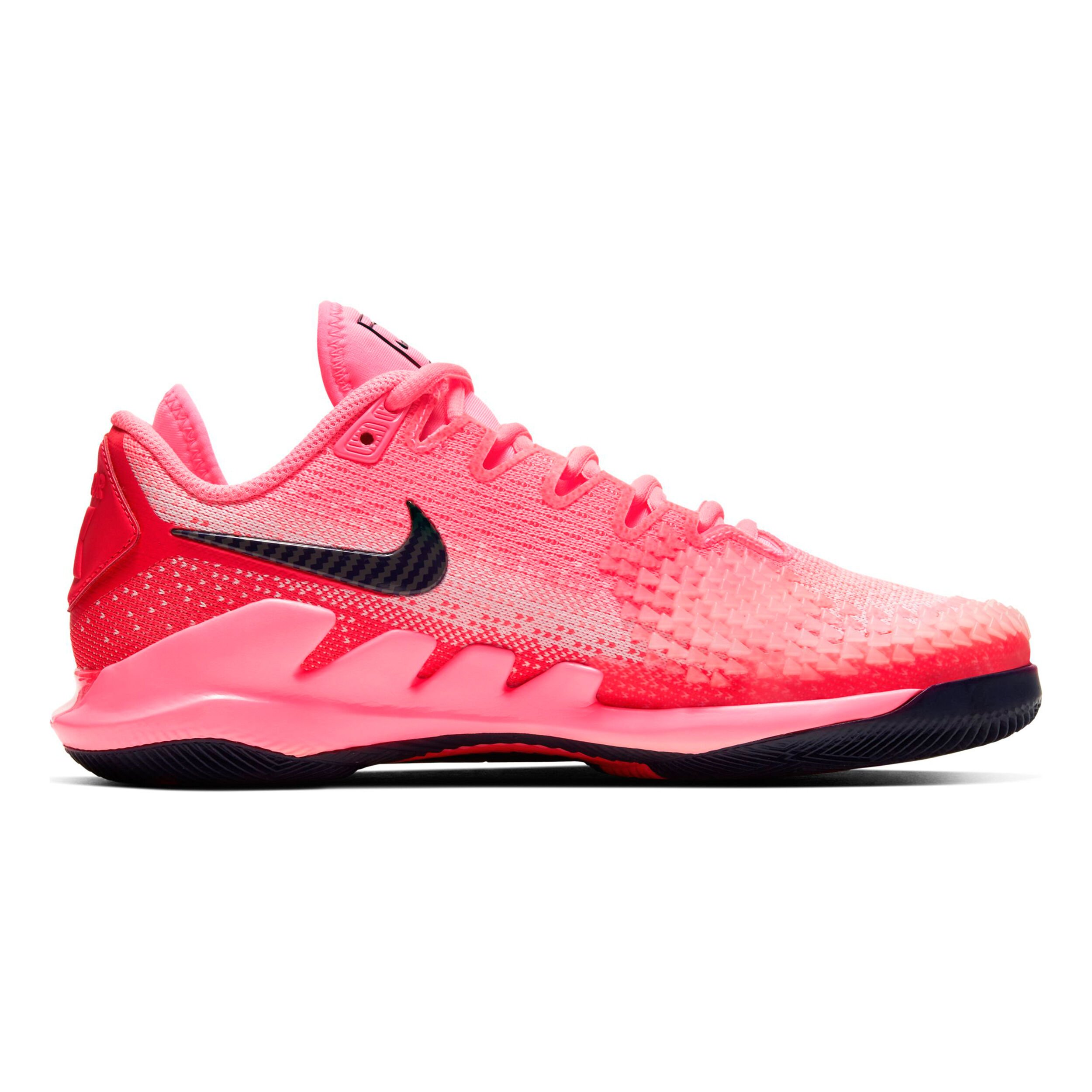 Air Zoom Vapor X Knit All Court Shoe Women Neon Red Pink