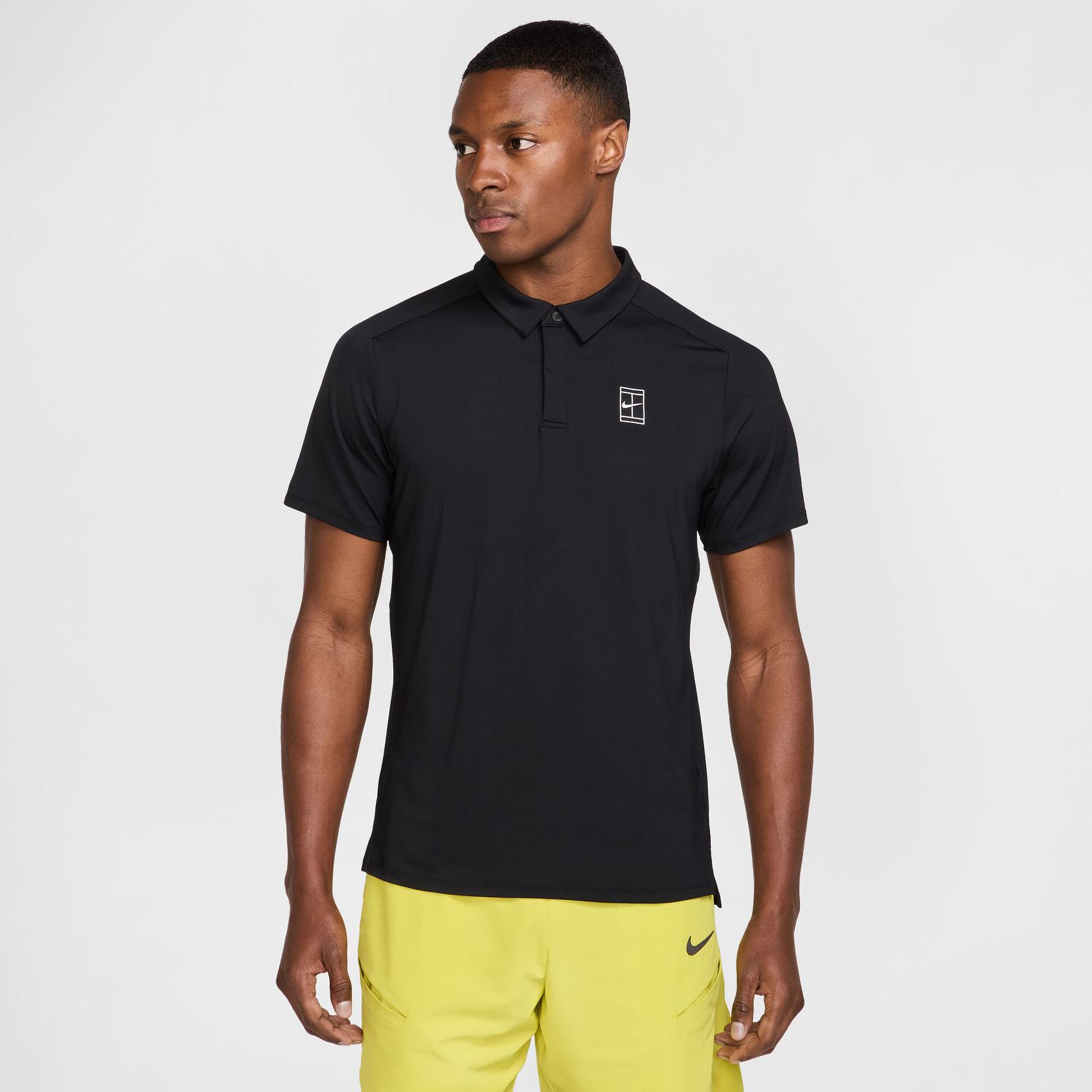 Nike Court Advantage Polo Solid Mサイズ 3着 Nike Court Dri-Fit Advantage Polo Men Black | Tennis-Point