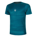 Quiet Please Clothing Quiet Please Create Receiver Wipe T-Shirt Men-Petrol,White