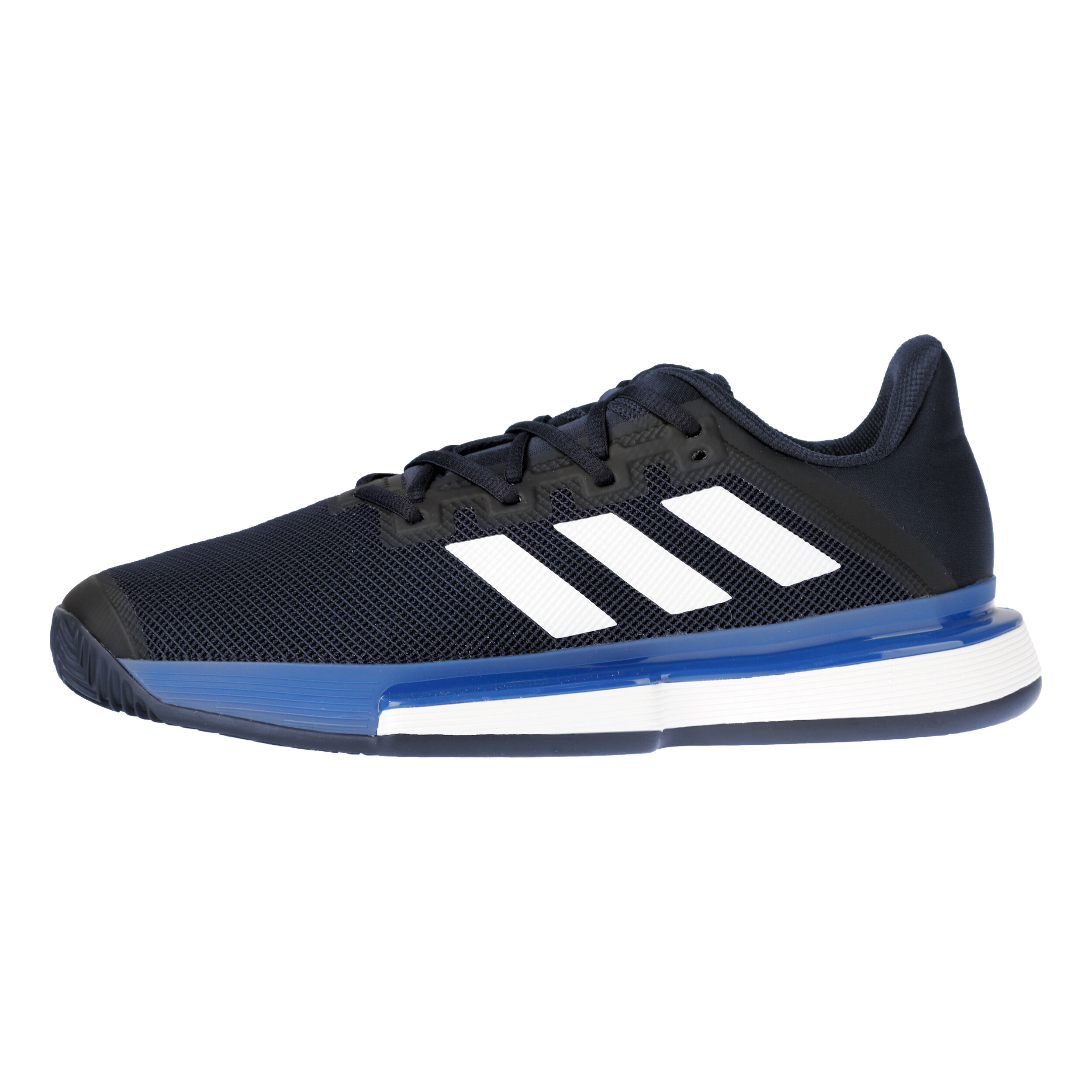 Adidas black blue shoes Clearance